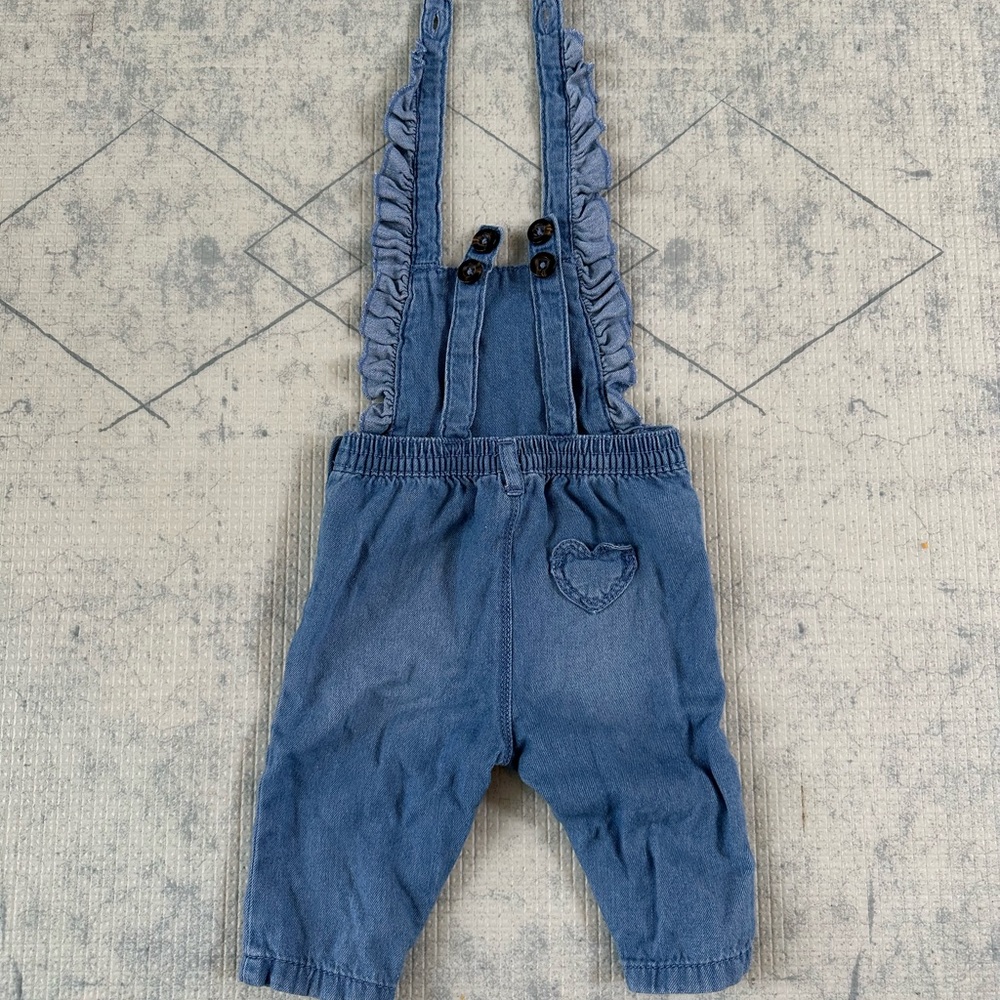 George Blue Denim Overalls - Picture 2 of 3